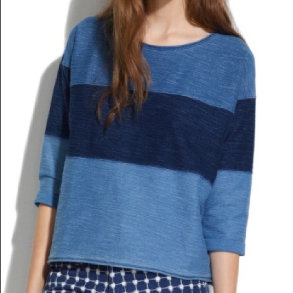 Madewell Indigo Ink Sweatshirt